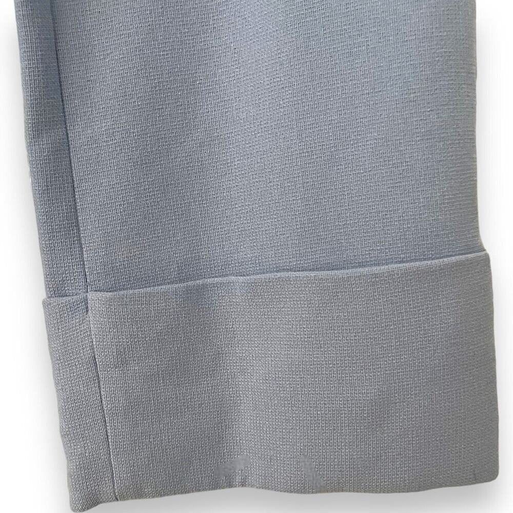 Trina Turk Sky Blue Banshee High Rise Cuffed Straight Leg Dress Pants Size 4 - Picture 4 of 6